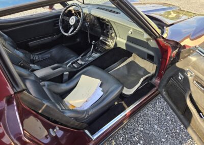 1981 Dark Claret Corvette For Sale