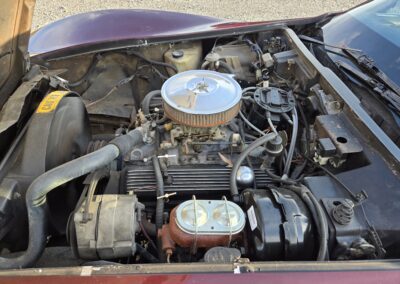1981 Dark Claret Corvette For Sale