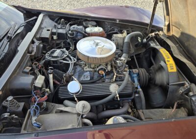 1981 Dark Claret Corvette For Sale