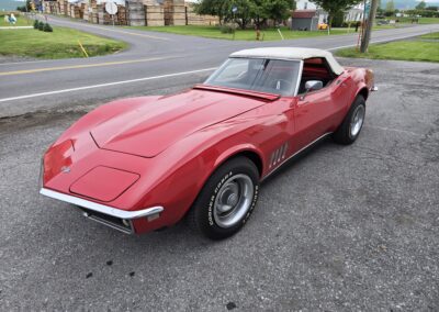 1968 Red Corvette Convertible For Sale