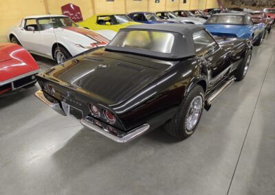 1969 Triple Black Corvette Convertible Stingray 383 Stroker 4spd