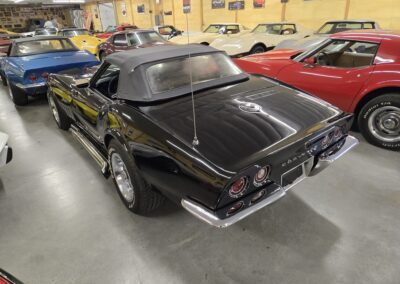 1969 Triple Black Corvette Convertible Stingray 383 Stroker 4spd