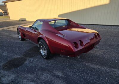 1974 Dark Red Corvette For Sale