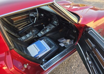 1974 Dark Red Corvette For Sale
