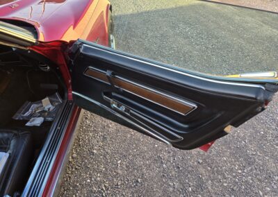 1974 Dark Red Corvette For Sale
