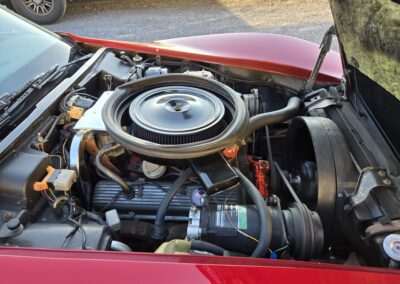 1974 Dark Red Corvette For Sale