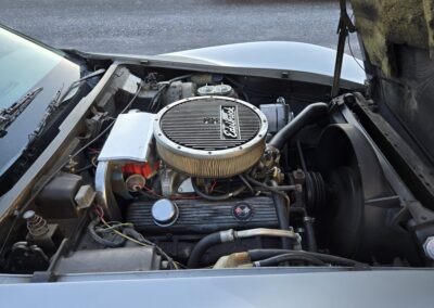 1977 Silver Corvette T Top Manual Transmission Black Interior