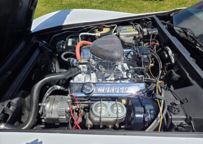 1980 White Corvette Red Interior Hot Rod For Sale