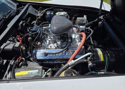 1980 White Corvette Red Interior Hot Rod For Sale