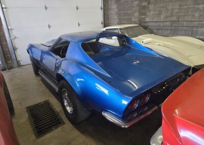 1968 Bright Blue Corvette T Top