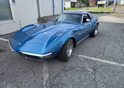 1971 Mulsanne Blue Corvette Stingray Convertible For Sale
