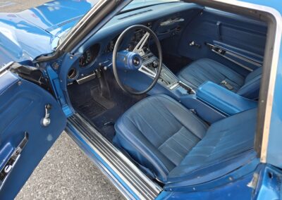 1971 Mulsanne Blue Corvette Stingray Convertible For Sale