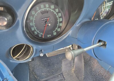 1971 Mulsanne Blue Corvette Stingray Convertible For Sale