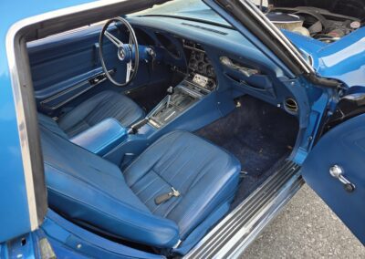 1971 Mulsanne Blue Corvette Stingray Convertible For Sale