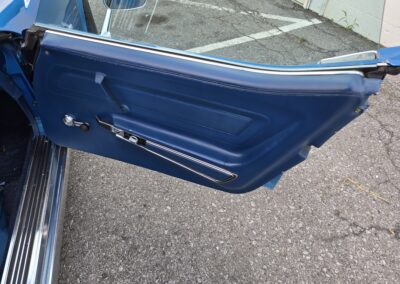 1971 Mulsanne Blue Corvette Stingray Convertible For Sale