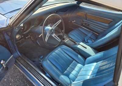 1970 Mulsanne Blue Corvette Stingray Convertible 4spd