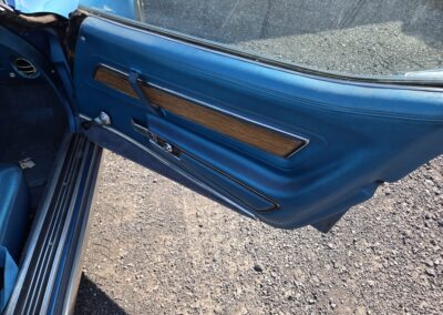 1970 Mulsanne Blue Corvette Stingray Convertible 4spd