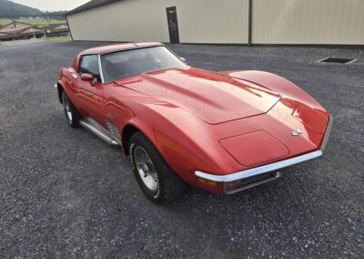1972 Red Corvette Stingray For Sale