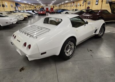 1977 White Corvette T Top Buckskin Interior For Sale