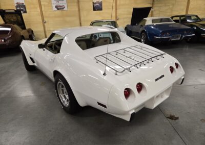 1977 White Corvette T Top Buckskin Interior For Sale