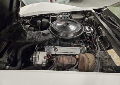 1977 White Corvette T Top Buckskin Interior For Sale