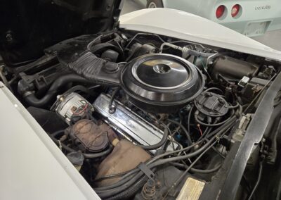 1977 White Corvette T Top Buckskin Interior For Sale