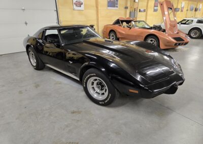 1977 Black Black Corvette For Sale