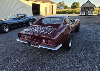 1973 Burgundy Corvette Stingray For Sale