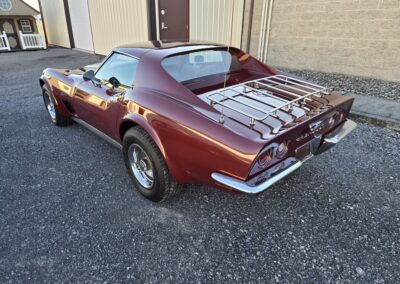 1973 Burgundy Corvette Stingray For Sale