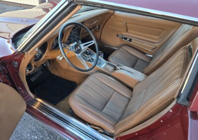 1973 Burgundy Corvette Stingray For Sale