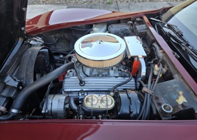 1973 Burgundy Corvette Stingray For Sale