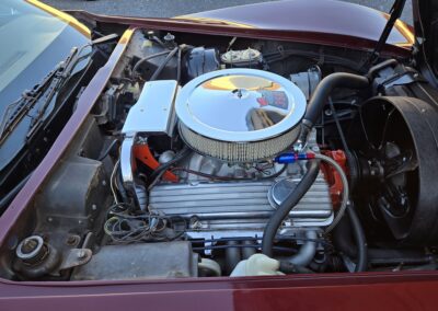 1973 Burgundy Corvette Stingray For Sale