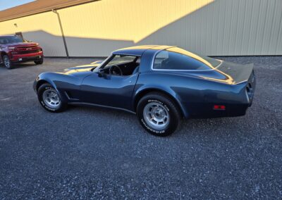 1980 Dark Blue Corvette Manual Transmission For Sale