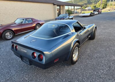 1980 Dark Blue Corvette Manual Transmission For Sale