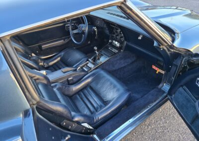 1980 Dark Blue Corvette Manual Transmission For Sale