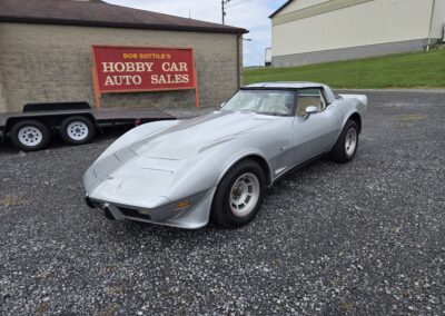 1979 Silver Corvette Hot Rod For Sale