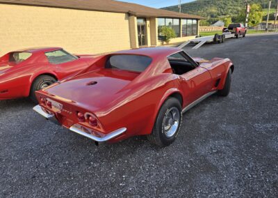 1973 Red Corvette Stingray For Sale 4spd