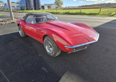 1968 Red Corvette Convertible For Sale