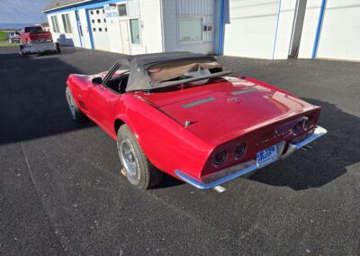 1968 Red Corvette Convertible For Sale