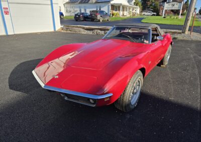 1968 Red Corvette Convertible For Sale