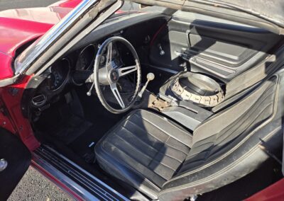 1968 Red Corvette Convertible For Sale
