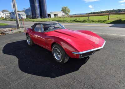 1968 Red Corvette Convertible For Sale