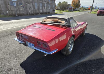 1968 Red Corvette Convertible For Sale