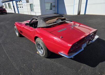 1968 Red Corvette Convertible For Sale