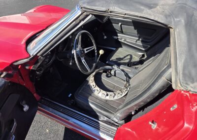 1968 Red Corvette Convertible For Sale