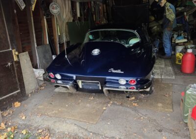 1964 Daytona Blue 365HP 4spd Corvette Coupe For Sale