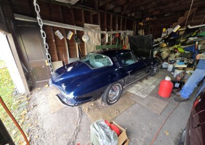 1964 Daytona Blue 365HP 4spd Corvette Coupe For Sale