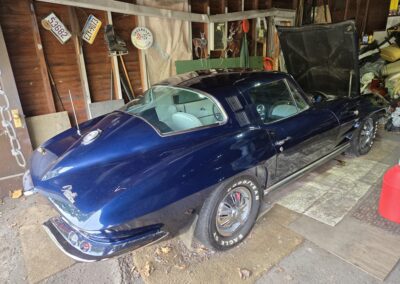1964 Daytona Blue 365HP 4spd Corvette Coupe For Sale