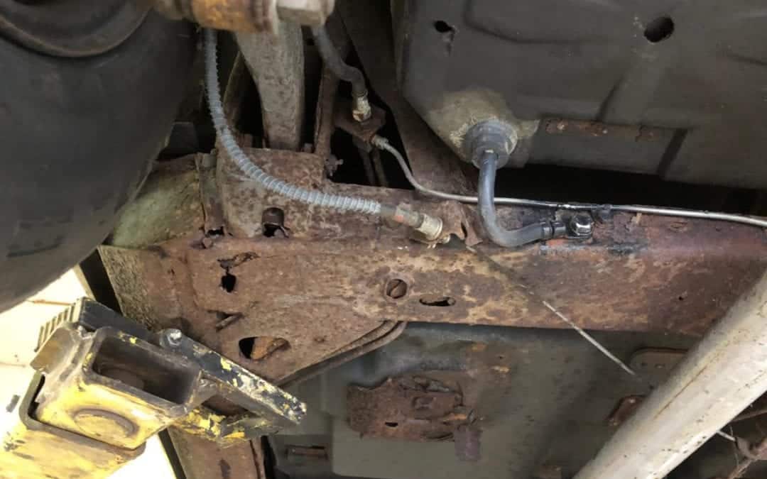 How to help prevent frame rust on your Corvette