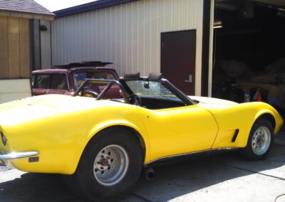 1973 Mille Miglia Red Corvette Convertible Pro Street